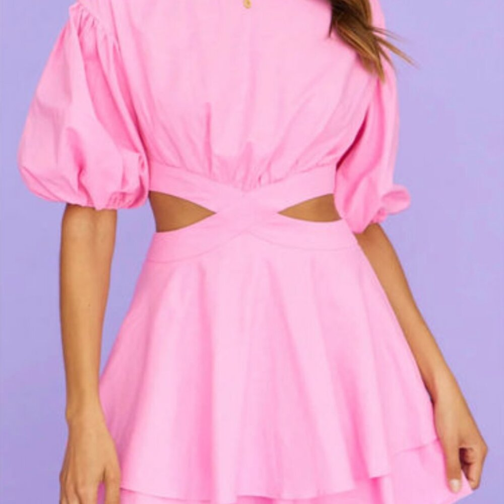 Hellow Molly Mini Dress Pink